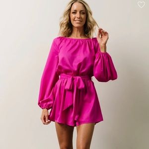 Pink Romper (Baltic Born)